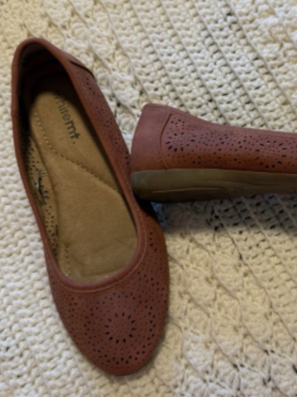 White mountain 5.5 ballet Women’s Brick Color